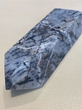 Dendritic Opal Crystal Tower